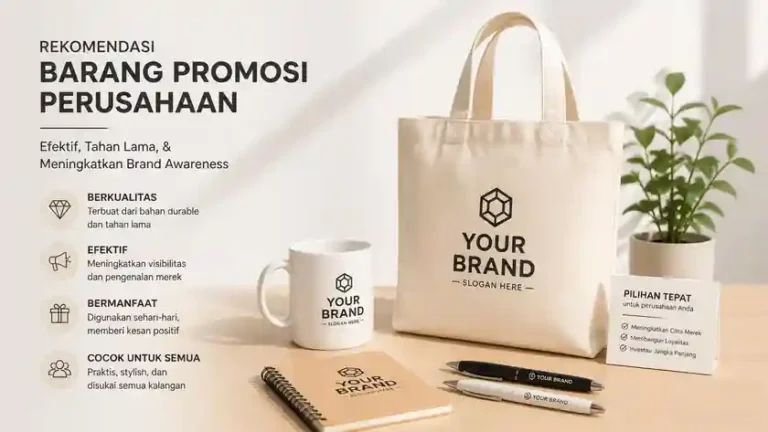 Rekomendasi Barang Promosi Perusahaan Yang Efektif Tahan Lama