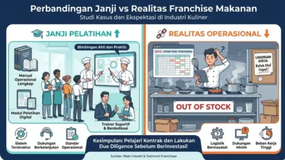 Alasan Kenapa Bisnis Franchise Makanan Cepat Bangkrut yang Jarang Diakui Franchisor