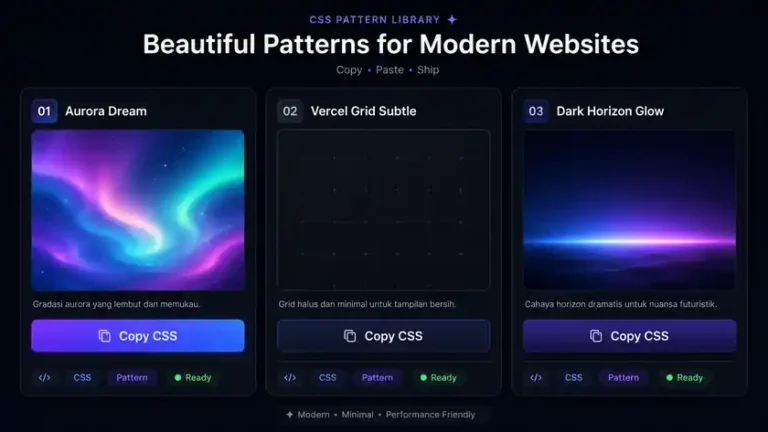 antarmuka MagicPattern CSS background generator untuk pola honeycomb website antarmuka MagicPattern CSS background generator untuk pola honeycomb website