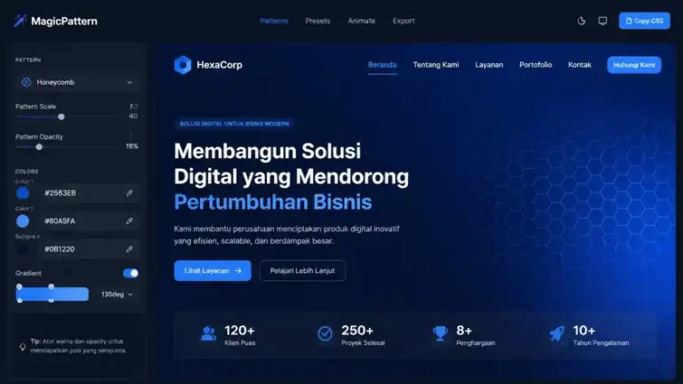 Cara Buat Background CSS Keren Tanpa Coding