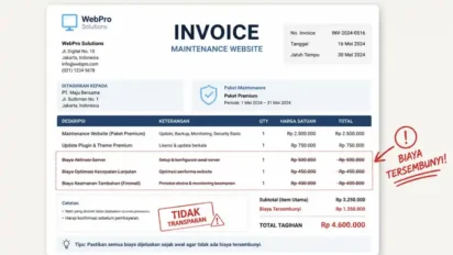 Harga Jasa Maintenance Website Ini Kisaran Biayanya!