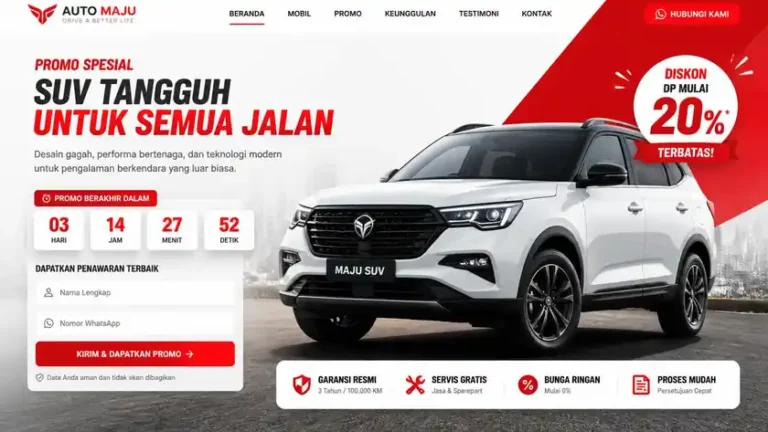 Contoh Website Marketing Mobil Berikut Fiturnya Contoh Website Marketing Mobil Berikut Fiturnya