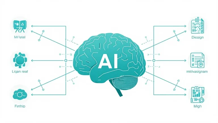 ilustrasi cognitive architecture sebagai fondasi menuju Artificial General Intelligence ilustrasi cognitive architecture sebagai fondasi menuju Artificial General Intelligence