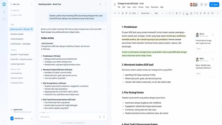 AI draft konten dan editor manusia untuk cara viralkan perusahaan AI draft konten dan editor manusia untuk cara viralkan perusahaan