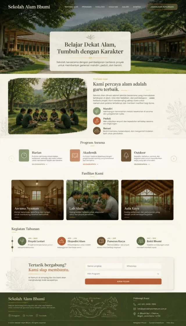 contoh website sekolah contoh website sekolah