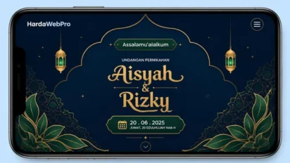 Contoh Web Undangan Pernikahan Tema Islami Contoh Web Undangan Pernikahan Tema Islami