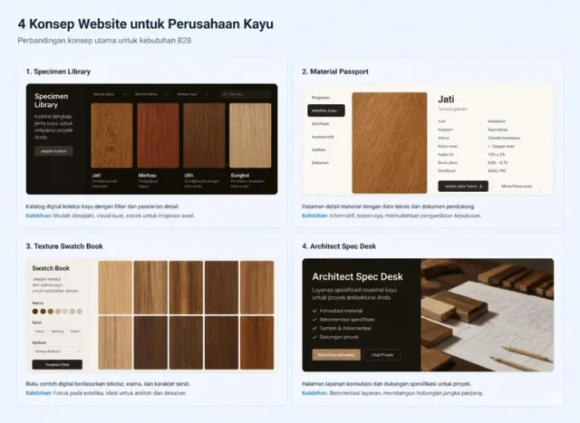 empat arah konsep katalog kayu non standar untuk desain web compro perusahaan kayu empat arah konsep katalog kayu non standar untuk desain web compro perusahaan kayu