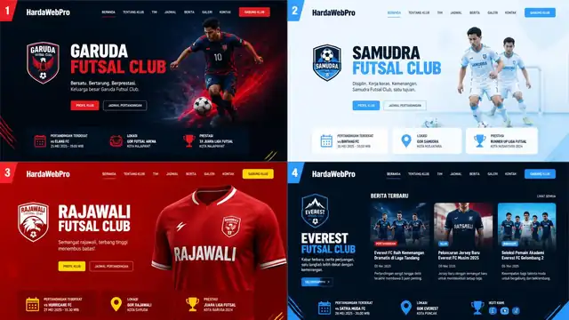enam arah contoh desain web klub bola futsal dark clean jersey news academy sponsor enam arah contoh desain web klub bola futsal dark clean jersey news academy sponsor