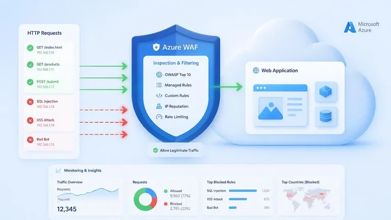 Apa Azure Web Application Firewall: Pengertian dan Cara Kerja