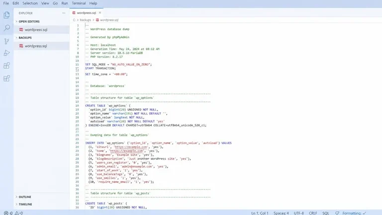 Cara Menggunakan MySql Dump: Studi Kasus Saat Diterapkan