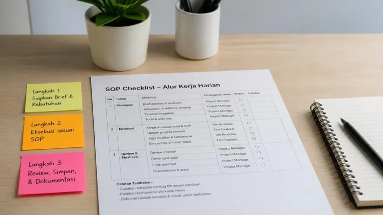 Apa SOP Perusahaan: Penting Bagi Startup