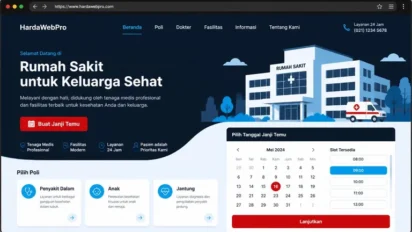 Fitur Alur Sistem Booking Rumah Sakit