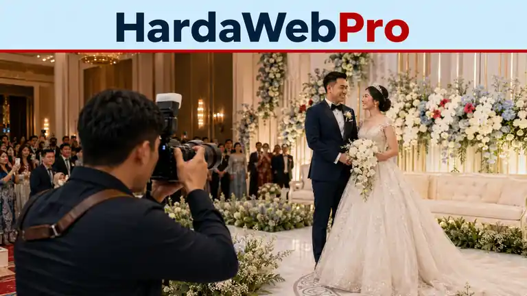 jasa fotografer wedding Tangerang menangkap momen resepsi pengantin secara profesional