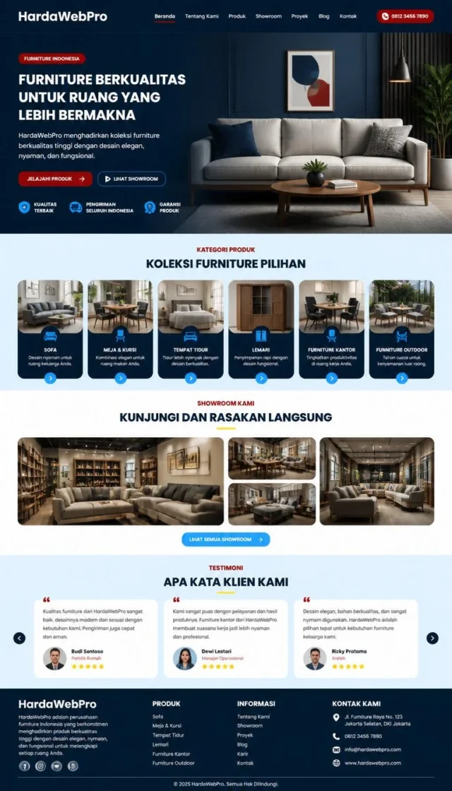 full page template wordpress company profile furniture hasil custom full page template wordpress company profile furniture hasil custom
