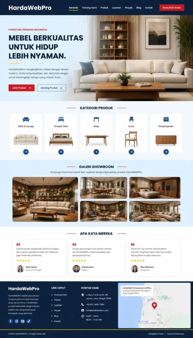full page WordPress compro furniture jasa pembuatan web wordpress tangerang skema cream full page WordPress compro furniture jasa pembuatan web wordpress tangerang skema cream