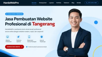 Jasa Pembuatan Web WordPress Tangerang
