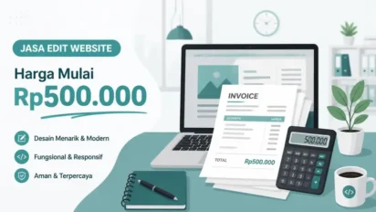 Jasa Edit Website Profesional untuk Perusahaan dan Individual