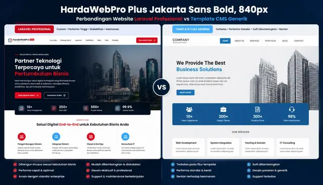 Jasa Pembuatan Web Laravel Fullstack Developer