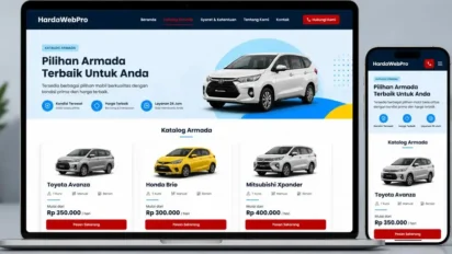 Jasa Website Rental Mobil yang Bikin Pemesanan Masuk Terus