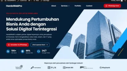 Kelebihan Kekurangan Website Compro WordPress