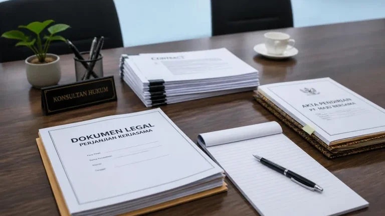 konsultasi dokumen legalitas perusahaan dengan pihak ketiga notaris atau konsultan