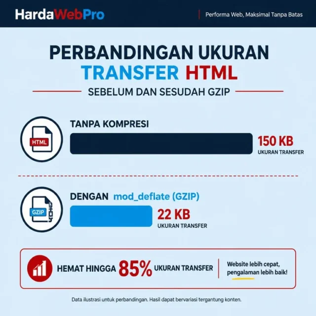 infografis gzip deflate htaccess wordpress untuk performa dan keamanan infografis gzip deflate htaccess wordpress untuk performa dan keamanan