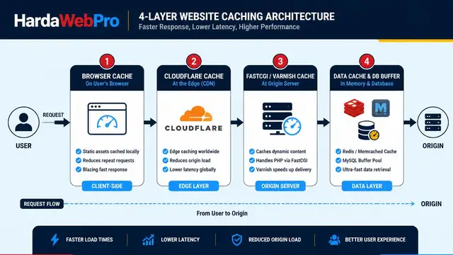 diagram lapisan sistem caching pada web server dari browser sampai database diagram lapisan sistem caching pada web server dari browser sampai database
