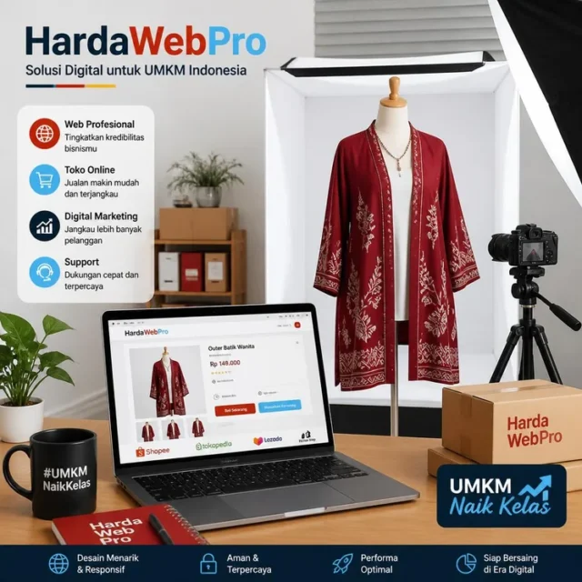 studio fotografi produk UMKM untuk marketplace dan website